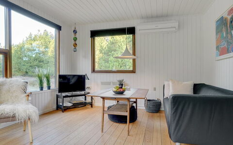 Antoinetta - 900M from the Sea: Flooring, Interior Design, Wood, Couch, Furniture, Living Room, Floor, Ceiling, Wood Flooring, Room