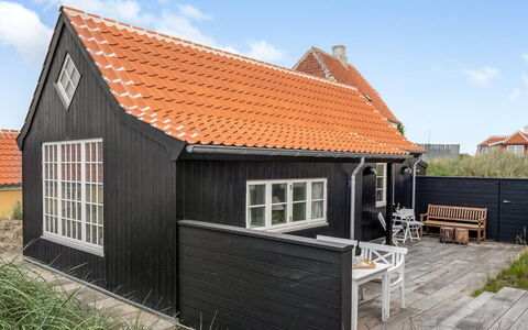 Armina - 75M from the Sea: Roof, Cottage, Home, Siding, Plank, Hardwood, Shed, Shade, Design