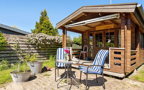 Agda - 100M from the Sea: Wood, Cottage, Door, House, Home, Roof, Garden Buildings, Log Cabin, Porch, Shed