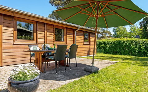 Agda - 100M from the Sea: Wood, Hardwood, Cottage, Wood Stain, Garden, Siding, Plank, Garden Buildings, Outdoor Table, Landscaping