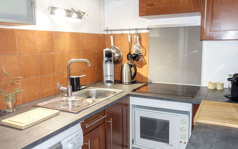 Hameau de Provence: Countertop, Cabinetry, Room, Kitchen, Property, Furniture, Kitchen Stove, Major Appliance, Interior Design, Sink
