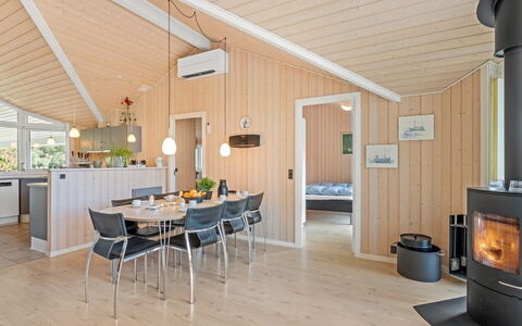 Dagny - 300M from the Sea: Furniture, Outdoor Furniture, Tableware, Table, Drinkware, Chair, Outdoor Table, Food, Bottle