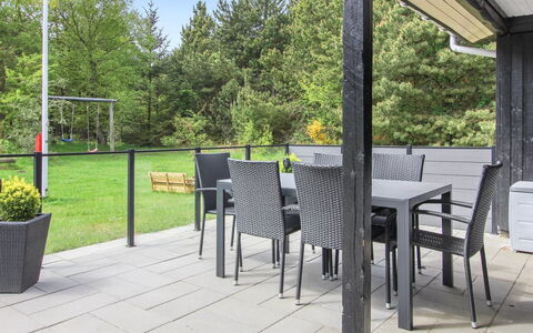 Blia - 1.5Km from the Sea: Furniture, Wood, Outdoor Furniture, Chair, Flooring, Table, Outdoor Table, Floor, Porch, Shade