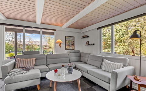 Blia - 1.5Km from the Sea: Wood, Interior Design, Flooring, Furniture, Ceiling, Floor, Living Room, Couch, Hardwood