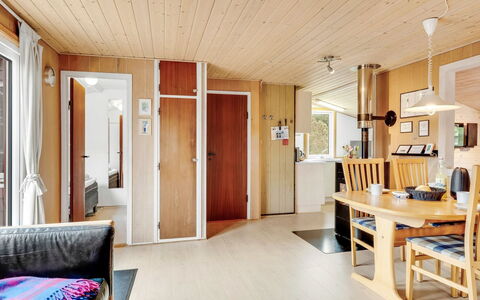 Agir - 600M from the Sea: Interior Design, Furniture, Flooring, Wood, Ceiling, Floor, Room, Light Fixture, Living Room, Lighting