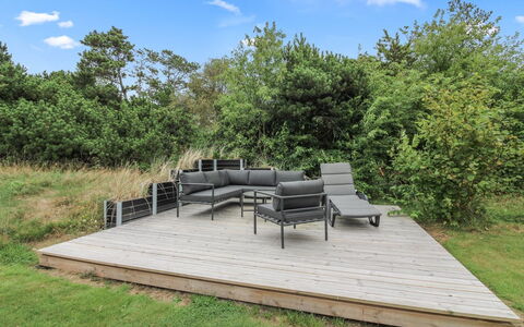Yuma - 1Km from the Sea: Furniture, Table, Outdoor Furniture, Outdoor Table, Chair, Wood Stain, Shade, Backyard, Cottage, Kitchen & Dining Room Table