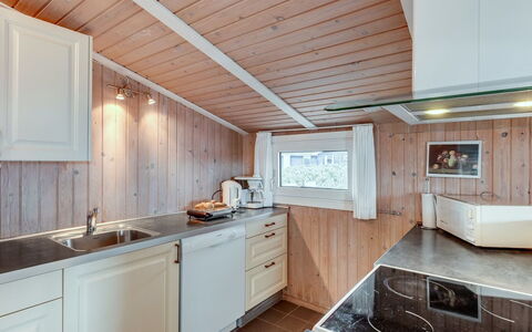 Mogens - from the Sea: Wood, Home, Plumbing Fixture, Ceiling, Countertop, Wood Stain, Hardwood, Kitchen, Tap, Sink