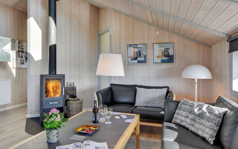 Durita - 600M to the Fjord: Furniture, Wood, Interior Design, Flooring, Couch, Living Room, Ceiling, Room, Floor, Home