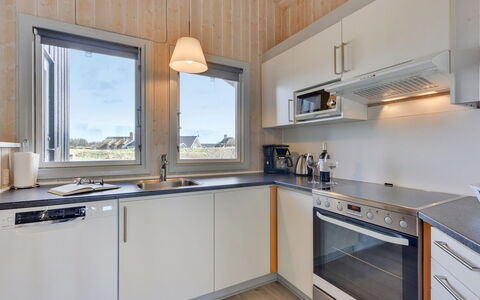 Durita - 600M to the Fjord: Wood, Ceiling, Kitchen, Kitchen Appliance, Countertop, Apartment, Hardwood, Home Appliance, Wood Stain, Cabinetry