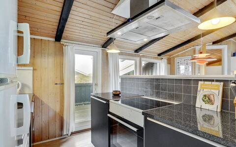 Friedel - 150M from the Sea: Wood, Kitchen, Ceiling, Major Appliance, Countertop, Wood Stain, Kitchen Appliance, Hardwood, Home Appliance, Cabinetry