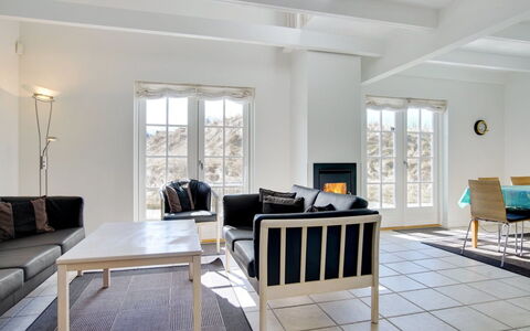 Ønef - 1Km from the Sea: Furniture, Interior Design, Chair, Flooring, Table, Resort, Floor, Ceiling, Room, Eco Hotel