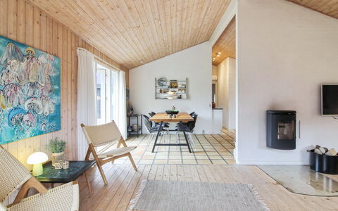 Birette - 1.5Km from the Sea: Flooring, Furniture, Interior Design, Floor, Wood, Wood Flooring, Ceiling, Home, Living Room, Chair