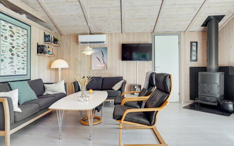 Akka - 2Km from the Sea: Furniture, Wood, Interior Design, Flooring, Living Room, Couch, Floor, Lighting, Home, Ceiling