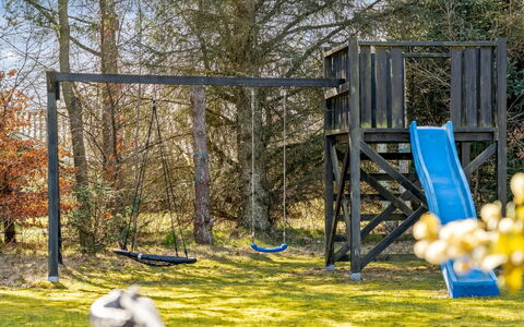 Akka - 2Km from the Sea: Outdoor Play Equipment, Playground Slide, Public Space, Playground, Chute, Park, Shade, Garden, Swing, Lawn