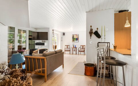 Taralyn - 1.3Km from the Sea: Furniture, Interior Design, Apartment, Floor, Flooring, Table, Chair, Living Room, Room, Home