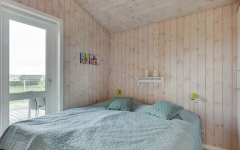 Naia - 200M from the Sea: Wood, Flooring, Bedroom, Floor, Ceiling, Interior Design, Bed, Bed Sheet, Bedding, Room