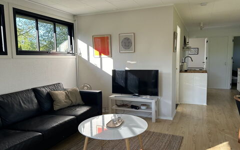 Ady - 150M from the Sea: Flooring, Interior Design, Floor, Wood, Ceiling, Furniture, Room, Couch, Living Room, Apartment