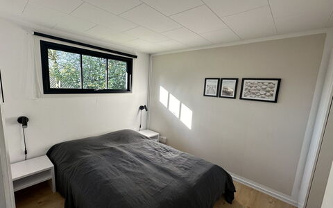Ady - 150M from the Sea: Bedroom, Wall, Interior Design, Bed, Flooring, Floor, Wood, Ceiling, Bed Sheet, Bedding