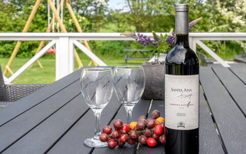 Gustava - 700M from the Sea: Bottle, Wine, Red Wine, Food, Glass Bottle, Wine Bottle, Barware