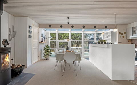 Andine - 1.2Km from the Sea: Interior Design, Flooring, Wall, Floor, Furniture, Ceiling, Wood, Kitchen, Light Fixture, Lighting