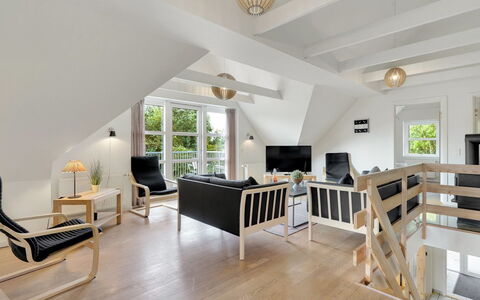 Henrike - 3.3Km from the Sea: Apartment, Shade, Balcony, Chair, Fence, Outdoor Furniture, Aluminium, Artificial Turf