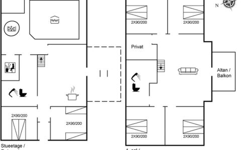 Henrike - 3.3Km from the Sea: Roof, House, Land Lot, Home, Cottage, Estate, Garden Buildings, Shade, Log Cabin, Landscaping
