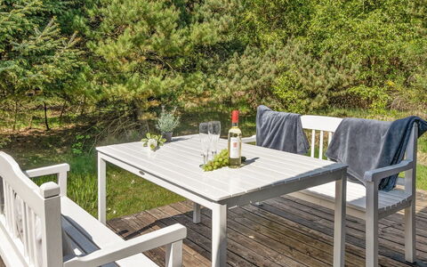 Lenia - 1Km from the Sea: Furniture, Outdoor Furniture, Outdoor Table, Table, Kitchen & Dining Room Table, Chair, Garden, Hardwood, Patio, Deck