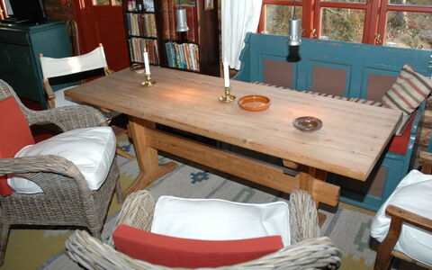 Annita - 300M from the Sea: Roof, House, Home, Cottage, Siding, Estate, Driveway, Garden Buildings, Yard, Shed