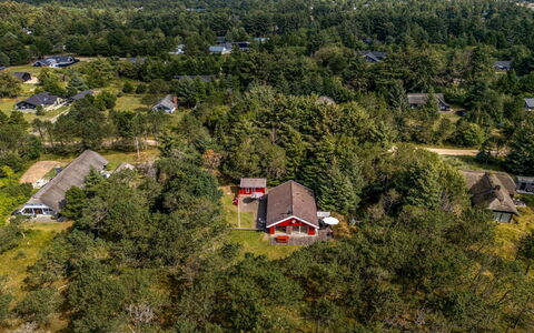 Tove - 1.5Km from the Sea: Landscape, House, Bird'S-Eye View, Rural Area, Home, Land Lot, Human Settlement, Aerial Photography, Cottage, Village