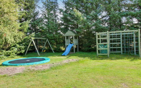 Patrik - 1.4Km from the Sea: Grass, Outdoor Play Equipment, Garden, Playground Slide, Land Lot, Lawn, Shade, Backyard, Park