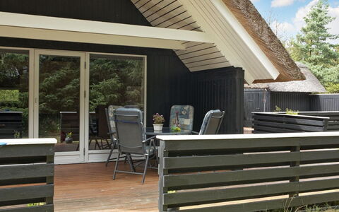 Patrik - 1.4Km from the Sea: Wood, Outdoor Furniture, Porch, Cottage, Hardwood, Shade, Plank, Deck, Chair, Natural Material