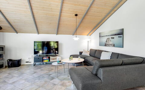 Tammes - 1Km from the Sea: Interior Design, Couch, Ceiling, Flooring, Floor, Living Room, Furniture, Room, Light Fixture