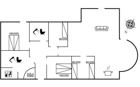 Sannie - 450M from the Sea: House, Home, Roof, Cottage, Shrub, Siding, Door, Garden, Farmhouse