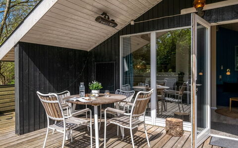 Estelle - 575M to the Fjord: Wood, Furniture, Chair, Kitchen & Dining Room Table, Flooring, Table, Wood Flooring, Porch, Ceiling, Hardwood