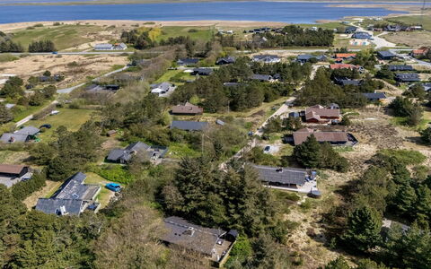 Estelle - 575M to the Fjord: Bird'S-Eye View, Aerial Photography, Residential Area, Landscape, Roof, Home, Land Lot, Suburb, Estate, Village