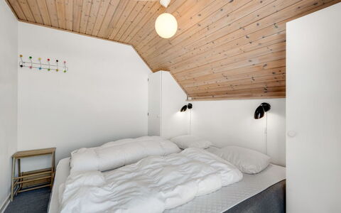 Armelle - from the Sea: Bed, Bedroom, Wall, Interior Design, Wood, Ceiling, Bedding, Bed Sheet, Floor, Furniture