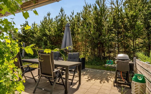 Resi - 400M from the Sea: Shrub, Outdoor Furniture, Land Lot, Furniture, Shade, Outdoor Table, Garden, Chair, Sunlight, Landscaping