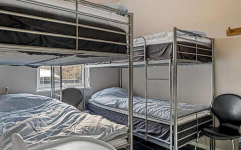Pontus - 400M from the Sea: Floor, Ceiling, Bedding, Bed, Bedroom, Bed Sheet, Bed Frame, Bunk Bed, Dormitory, Hostel