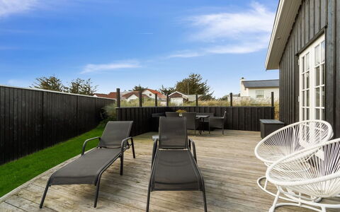 Wiebke - 200M from the Sea: Wood, Furniture, Outdoor Furniture, Wood Flooring, Flooring, Floor, Deck, Chair, Hardwood, Shade