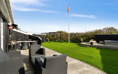 Wiebke - 200M from the Sea: Home, Cottage, Porch, Hardwood, Siding, Deck, Shade, Plank, Estate, Garden Buildings