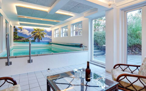 Pelle - 800M from the Sea: Swimming Pool, Outdoor Furniture, Furniture, Resort, Flagstone, Eco Hotel, Shade, Chair, Leisure, Estate