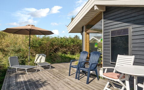 Madita - 310M from the Sea: Wood, Porch, Home, Siding, Outdoor Furniture, Furniture, Hardwood, Deck, Cottage, Plank