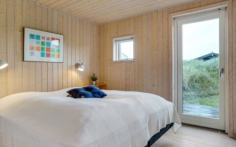 Josten - 500M from the Sea: Wood, Flooring, Interior Design, Bedroom, Floor, Ceiling, Bed, Furniture, Room, Wood Flooring