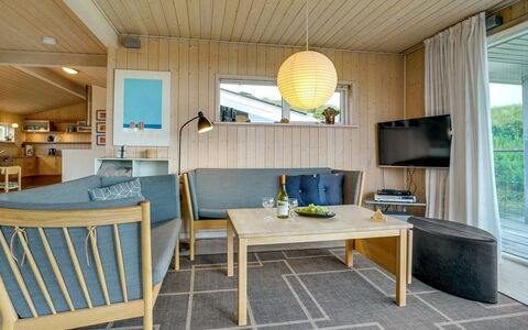 Josten - 500M from the Sea: Interior Design, Furniture, Flooring, Wood, Floor, Ceiling, Room, Couch, Table, Living Room