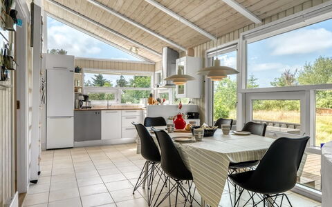 Immi - 1.5Km from the Sea: Wood, Interior Design, Ceiling, Furniture, Flooring, Kitchen & Dining Room Table, Chair, Home, Kitchen, Floor