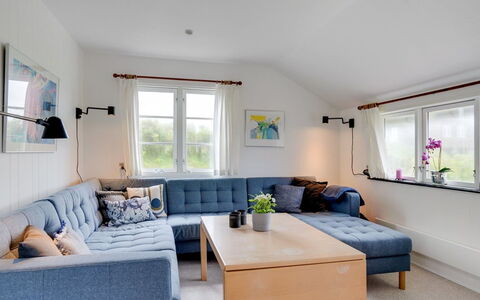 Baldine - 140M from the Sea: Furniture, Couch, Interior Design, Flooring, Floor, Living Room, Room, Home, Lighting