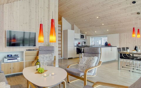 Domi - 1.2Km from the Sea: Wood, Interior Design, Ceiling, Flooring, Furniture, Light Fixture, Living Room, Home, Floor, Room