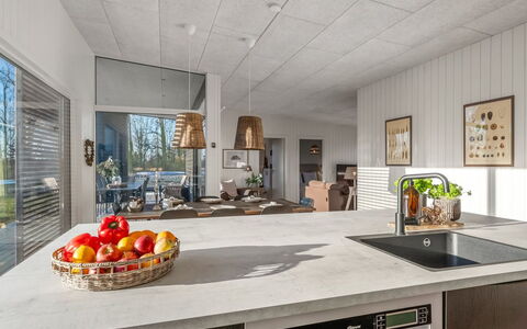 Vanna - 1.2Km from the Sea: Wood, Flooring, Ceiling, Floor, Kitchen, Interior Design, Furniture, Countertop, Kitchen & Dining Room Table, Chair