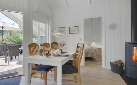 Niska - 300M from the Sea: Flooring, Furniture, Interior Design, Floor, Wood, Wood Flooring, Dining Room, Ceiling, Kitchen & Dining Room Table, Home