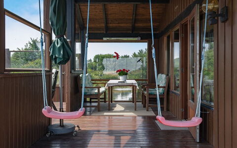 Frigga - 400M from the Sea: Roof, House, Home, Cottage, Door, Siding, Deck, Porch, Plank, Hardwood